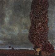 Gustav Klimt The Large poplar oil